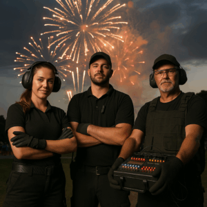 Mariages, festivals, événements corporatifs : pourquoi engager une équipe professionnelle de pyrotechniciens