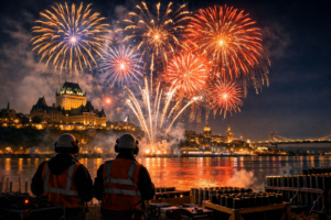 Spectacle de feux d’artifice professionnel au Québec : comment choisir une entreprise certifiée pour votre événement