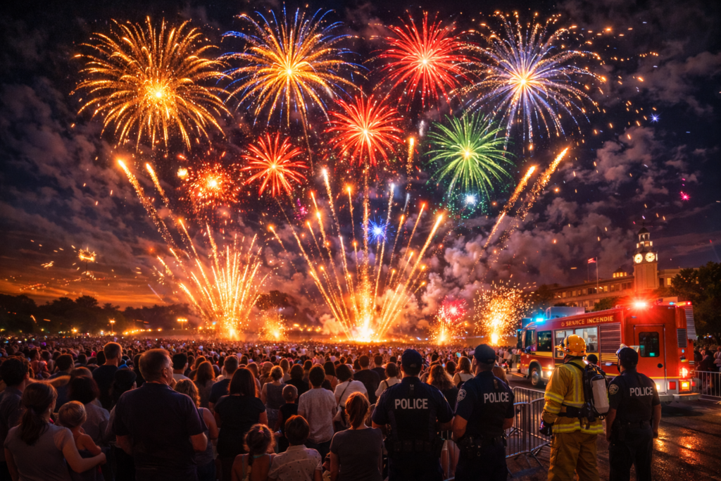 Feux d’artifice pour festivals et événements municipaux : comment créer un spectacle mémorable et sécuritaire